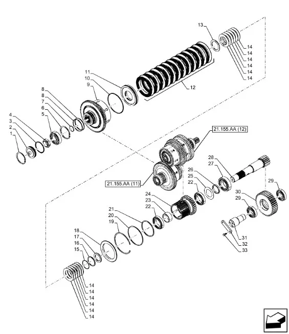 47435954 - Кольцо стоп. муфт МRS диап. КПП TMT7/MXMPm, T6090